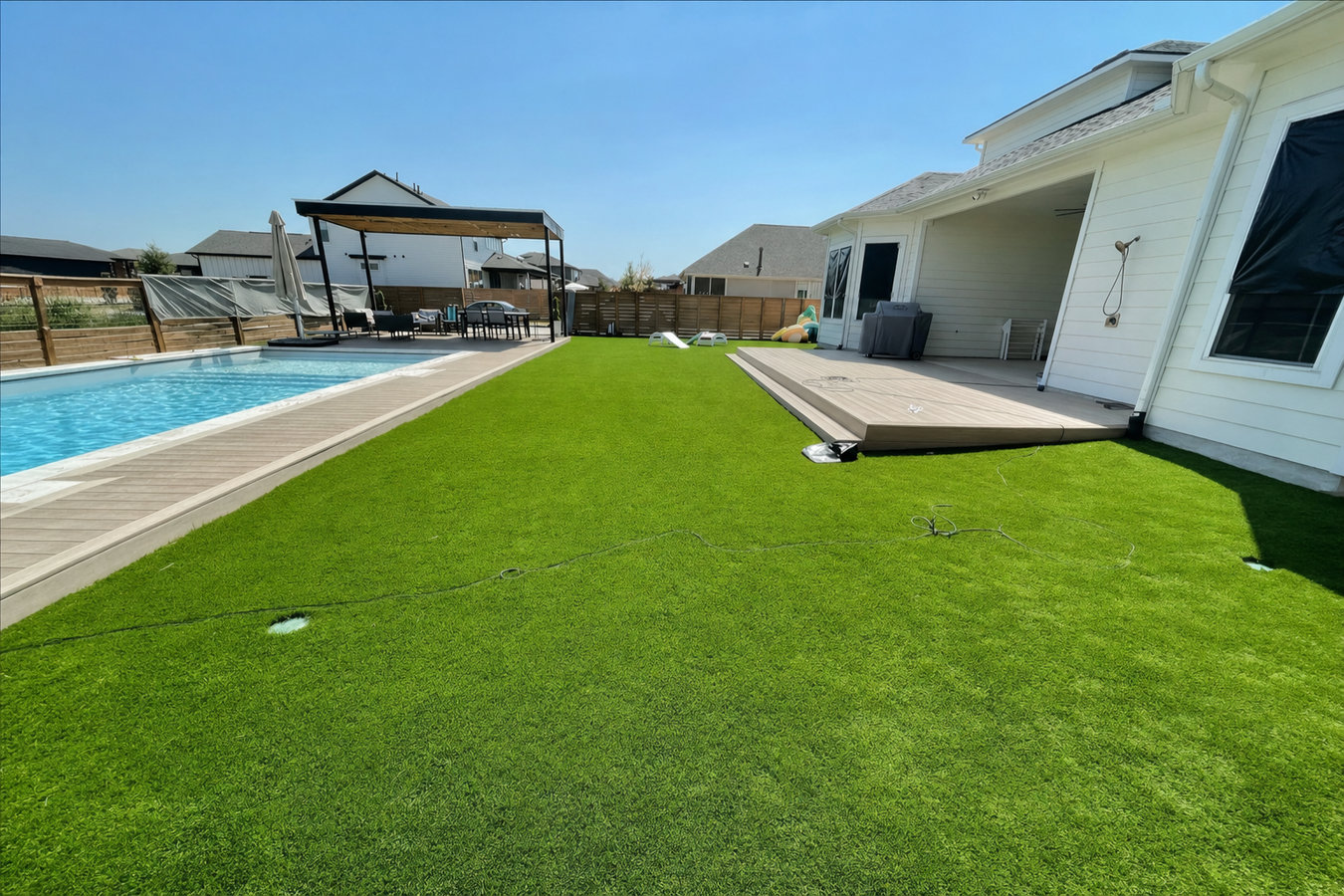Residential turf installation in Berkeley, CA