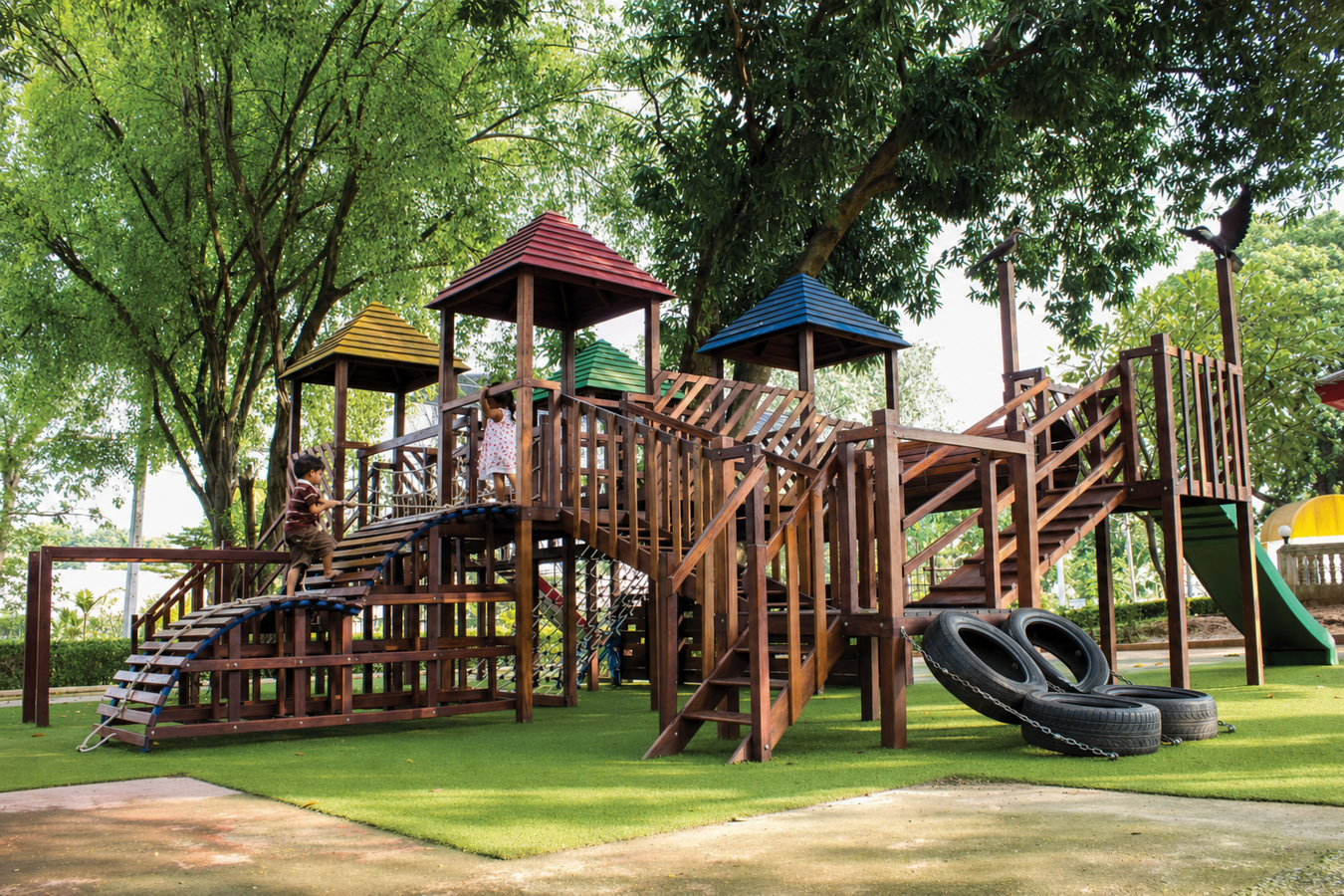 Turf for playgrounds in Berkeley, CA